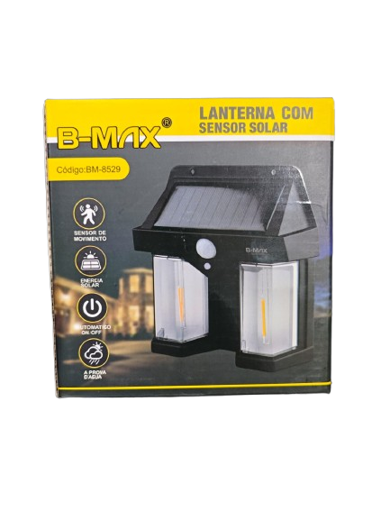 Lanterna com sensor solar