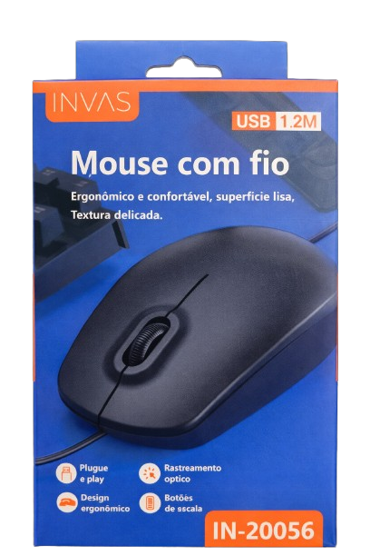 Mouse com fio 