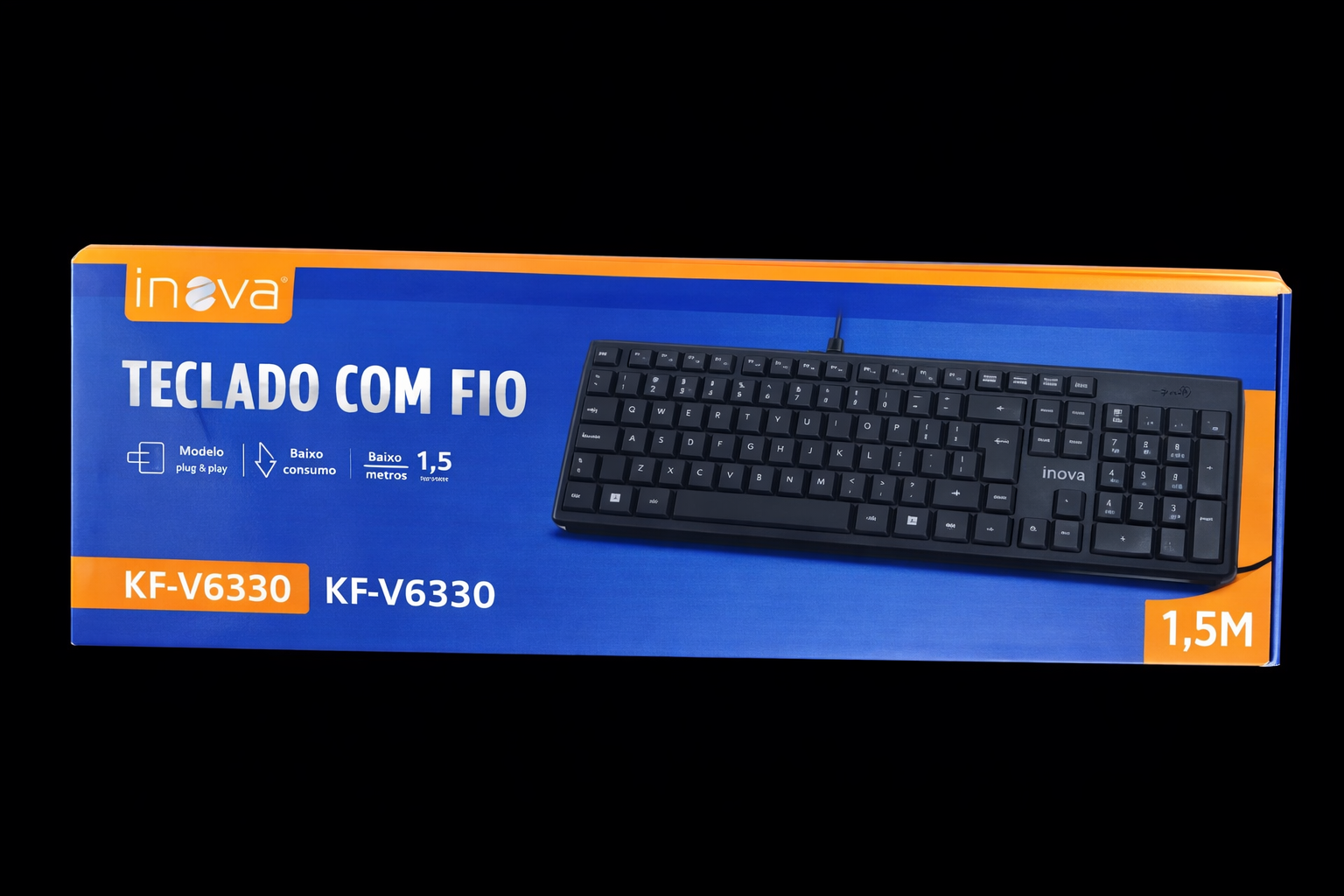 Teclado com fio